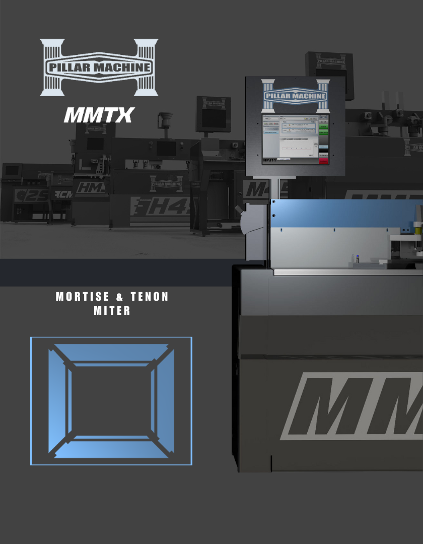 Pillar 6-Axis Miter, Mortise, Tenon Machine Center