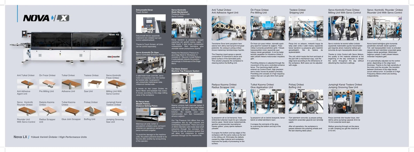NOVA LX Tork Makine