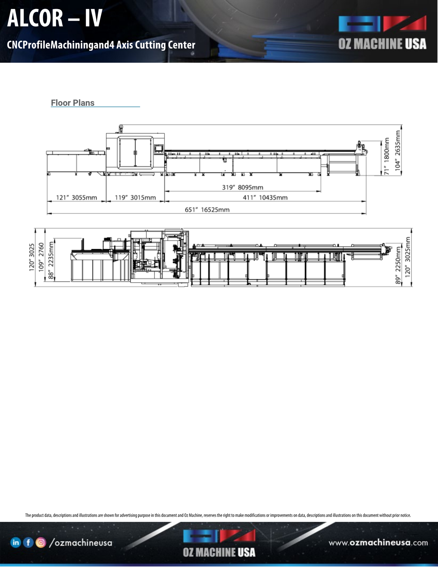 ALCOR IV CNC Machining and 4 Axis Cutting Center