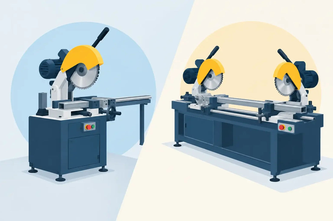 Single Versus Double Head Saws for Fabricators