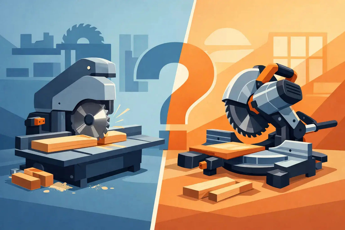 Upcut Saw vs Miter Saw: Which Fits?
