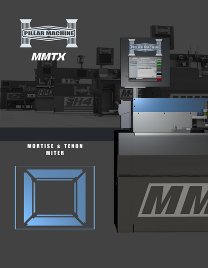 Pillar 6-Axis Miter, Mortise, Tenon Machine Center