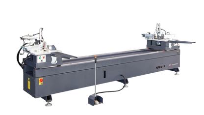 APEX II Double Head Aluminum Corner Crimping Machine OZ Machine USA