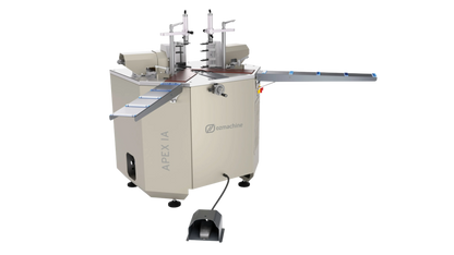 APEX I A Automatic Hydraulic Aluminum Corner Crimping Machine OZ Machine USA