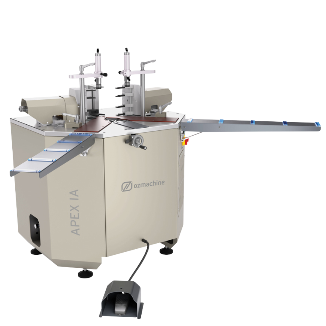 APEX I A Automatic Hydraulic Aluminum Corner Crimping Machine