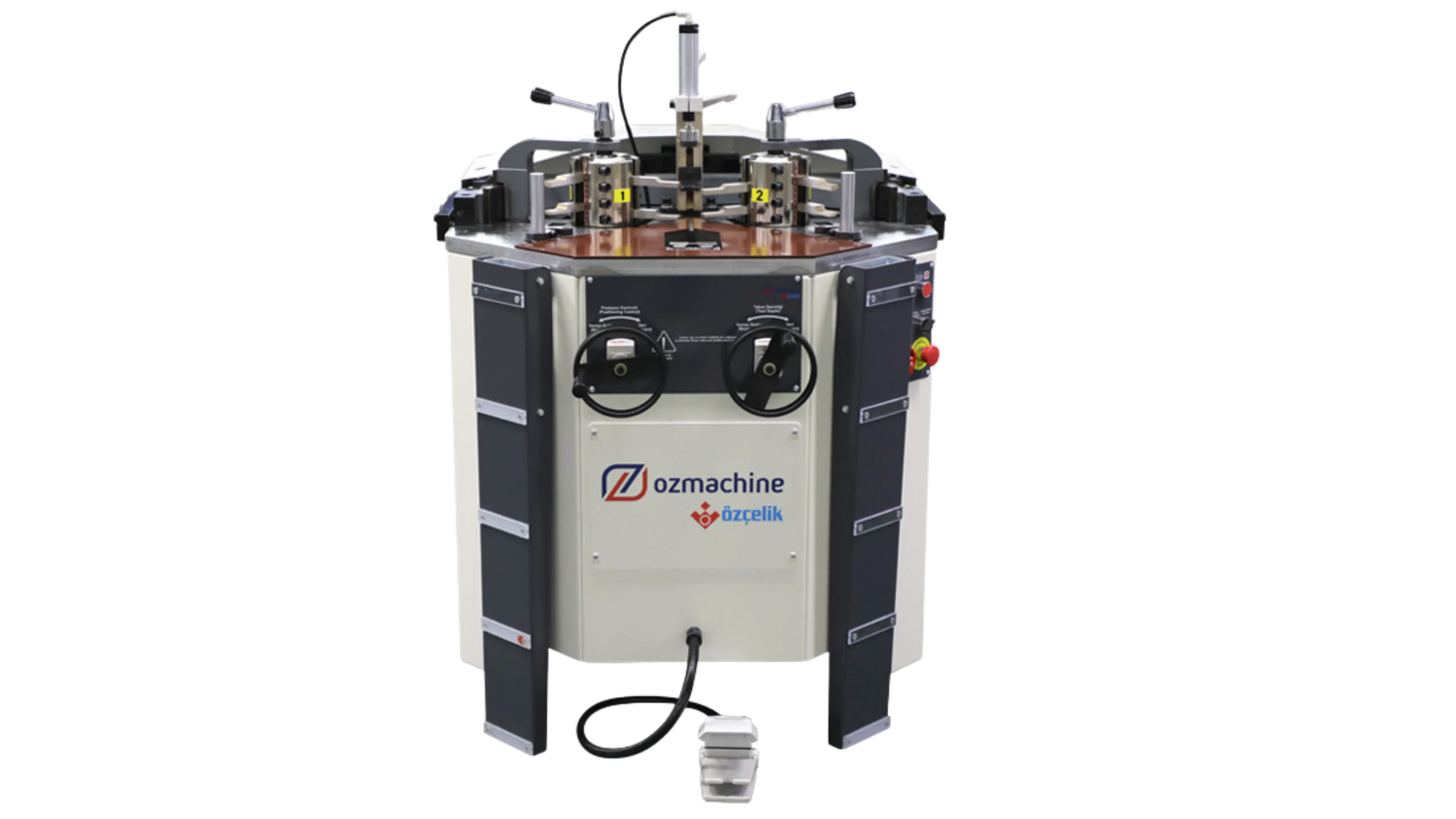 APEX I MULTI Automatic Hydraulic Aluminum Corner Crimping Machine OZ Machine USA