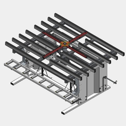 BMR-BGX - Workbench with tilting and rotating mechanism