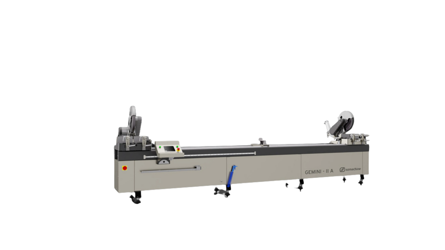 GEMINI II A Double Head Saw 16″ Blade OZ Machine USA