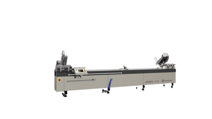 GEMINI II A Double Head Saw 16″ Blade OZ Machine USA