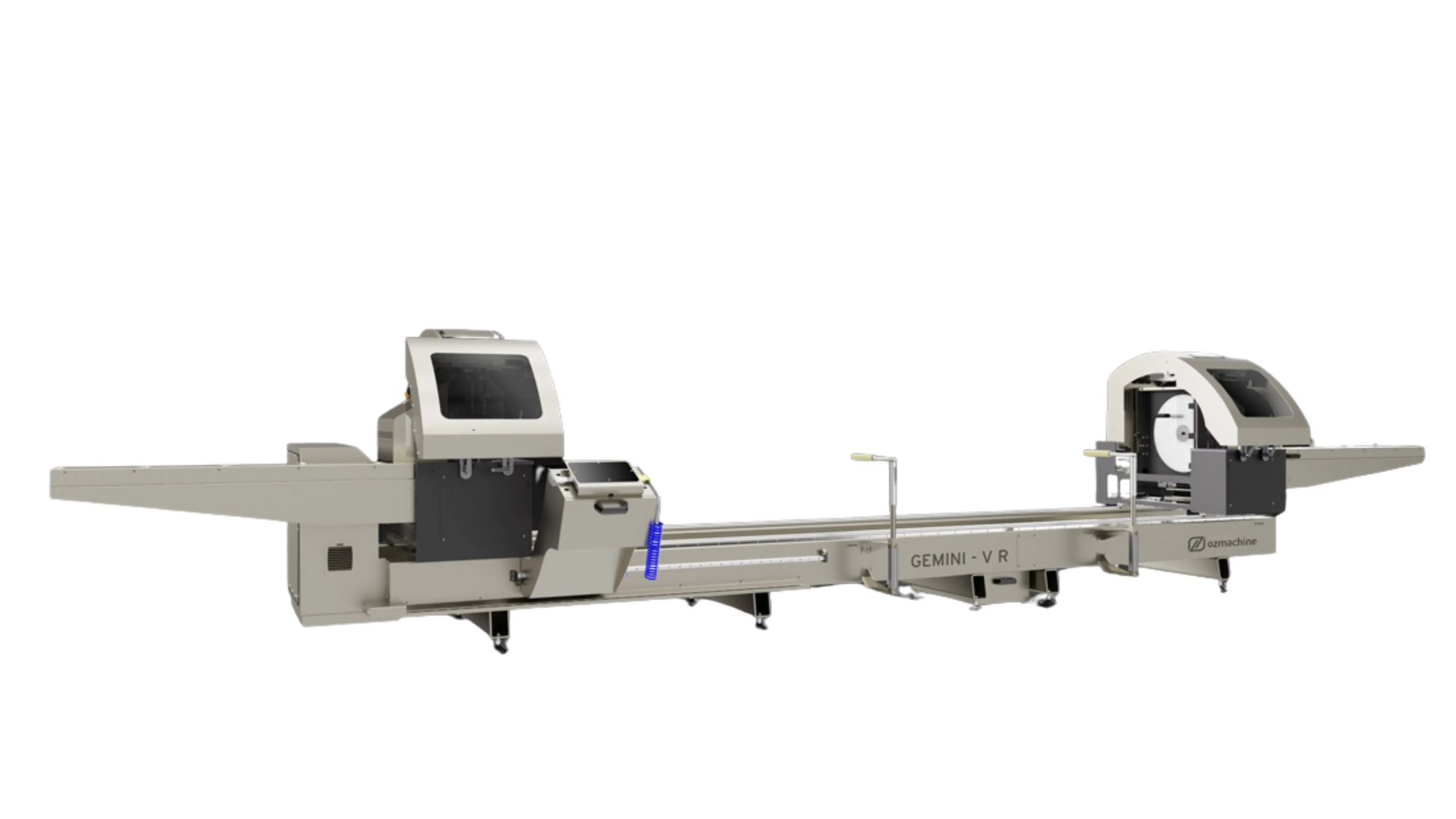GEMINI V R Double Head Saw 22″ Blade Automation OZ Machine USA