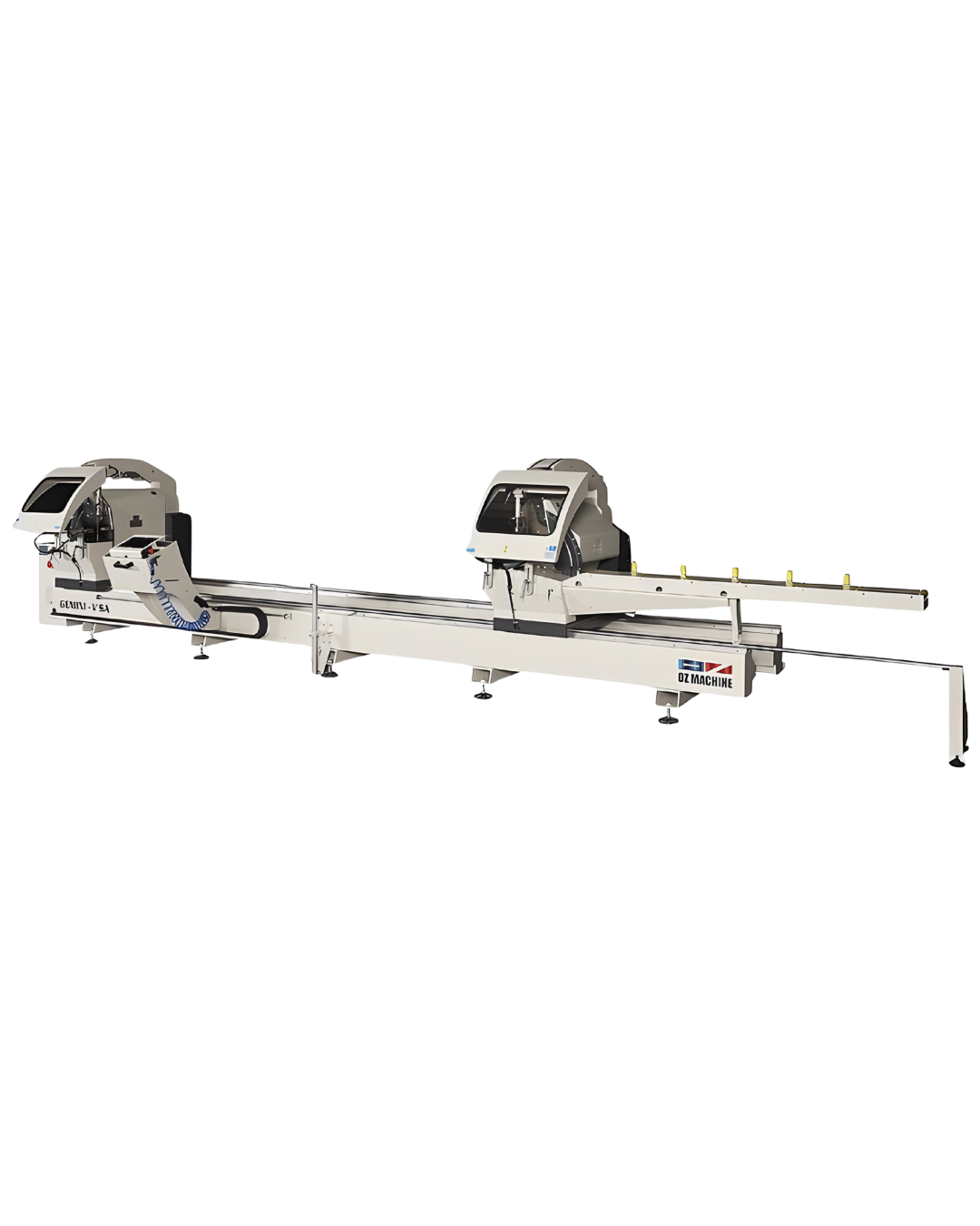 GEMINI - V SA Double Head Cutting Machine 22″ Blade – Semi-automatic with 1 Axis Servo Control