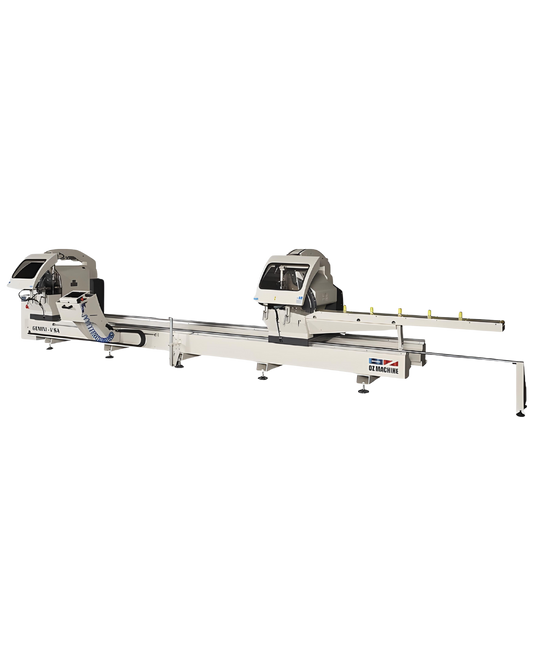 GEMINI - V SA Double Head Cutting Machine 22″ Blade – Semi-automatic with 1 Axis Servo Control
