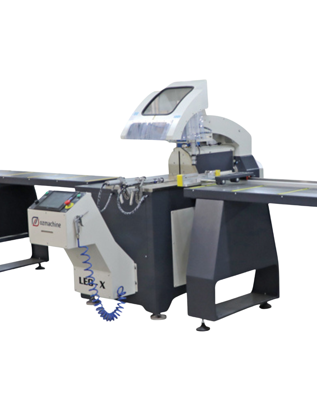 LEO X Radial Cutting Machine 22″ Blade – Automation with 2 Axis Servo Controlled