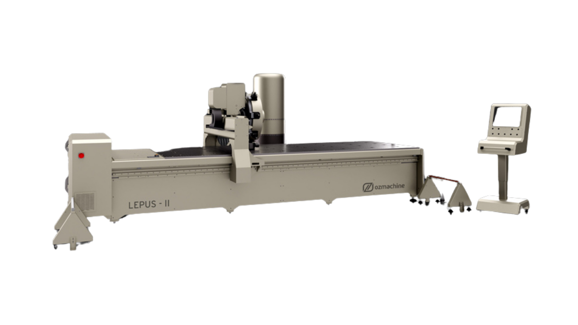LEPUS II CNC ACP Flatbed Router - 4 m OZ Machine USA