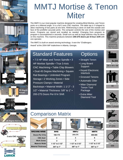 Pillar Mortise & Tenon Miter