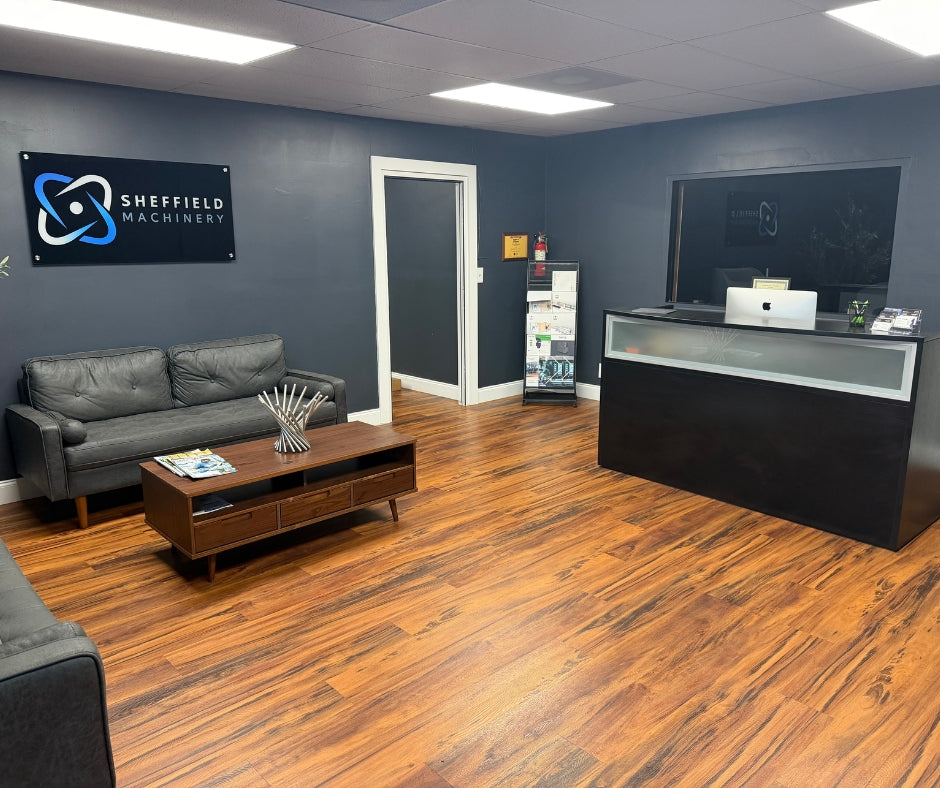 Sheffield Machinery Miami Florida machinery showroom and service location